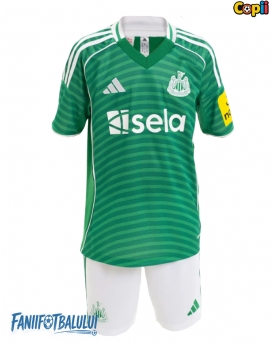 Newcastle United Echipament de Fotbal Replică 2025-26 Copii Deplasare (+ Șorturi)